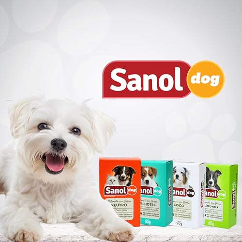 Sabonete Cão/gato Citronela 90g Sanol