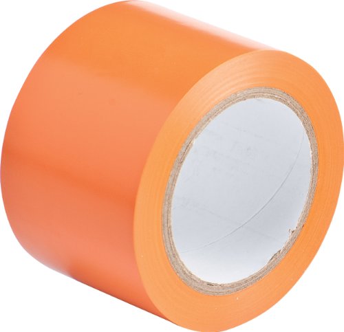 Bande adhésive orange Brady B726 de 7,6 cm pour marquage de voies intérieures