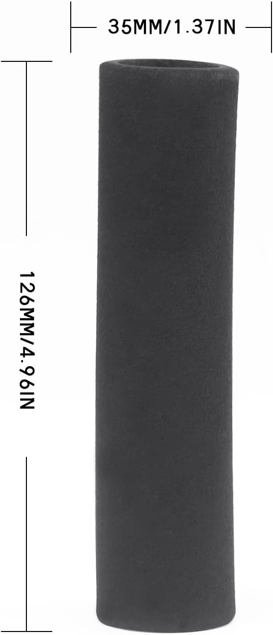 Grip Slip-on Foam Covers Universal Anti Vibration Comfort Grips - Fits Dual Sport, Street, Off-Road Motorcycles