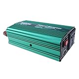 ✿Carcasa protectora: la carcasa del inversor de energía está hecha de aleación de aluminio de alta calidad que puede proporcionar una buena protección para la máquina.