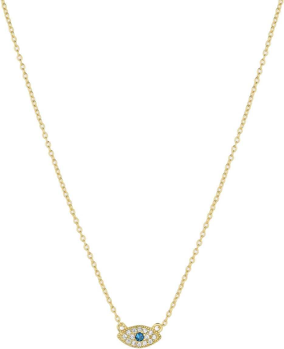 gorjana Women's Evil Eye Charm Necklace