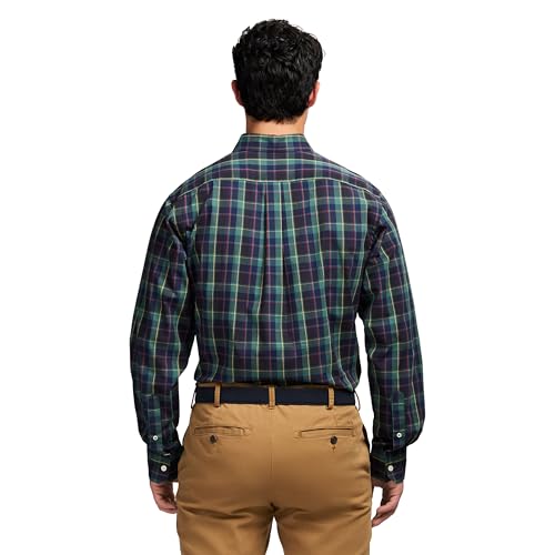 IZOD Men's Long Sleeve Holiday Tartan Button Down Shirt2