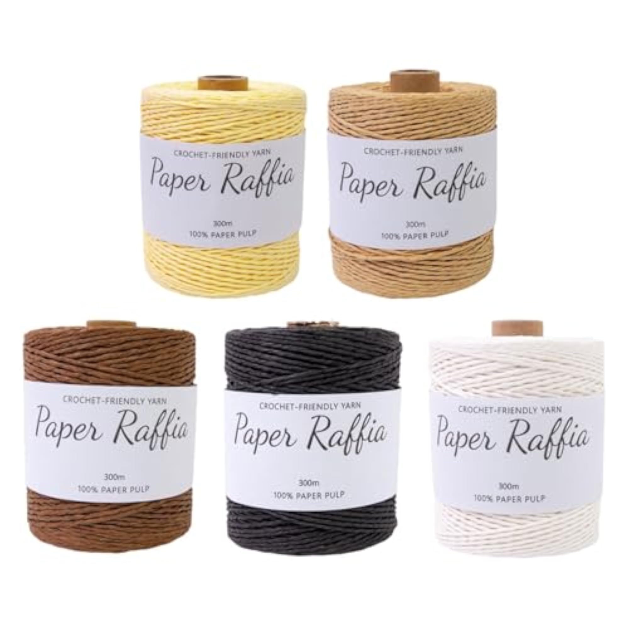 Raffia Paper Yarn for Crocheting Bags and Crafting