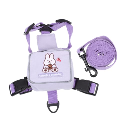 HOLIDYOYO Adorable Cat Backpack Harness with Leash for Outdoor Adventures and Cats Lightweight Material for Travel and Walks