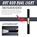 Streetwise Hot Rod Pain Pen Dual Light Stun Gun - 6.5