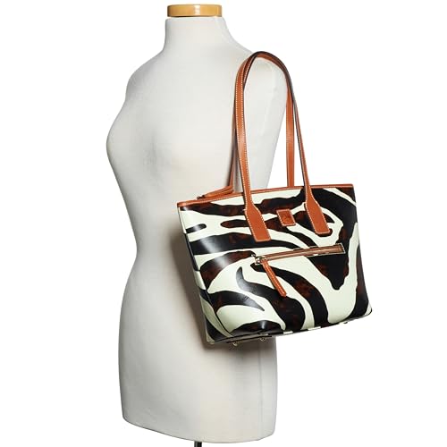 Dooney & Bourke Zebra Leather Small Tote miniatura 4