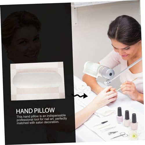 OHPHCALL 1 Set Minimalist Nail Art Hand Pillow Cushion for Manicure Ergonomic Hand Cushion Pad for Nail Salon Hand Pillow Supply for Comfortable Nail Care