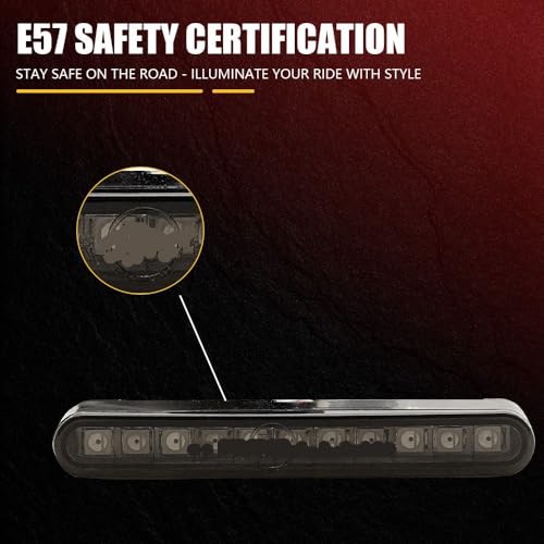 Luz trasera de freno universal moto cross matricula lampara 3