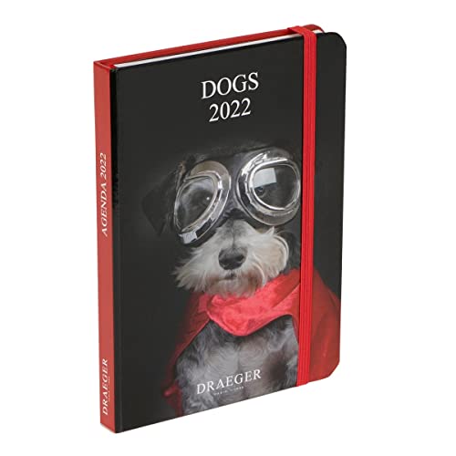 Draeger Paris - Agenda de bolsillo de perro 2022