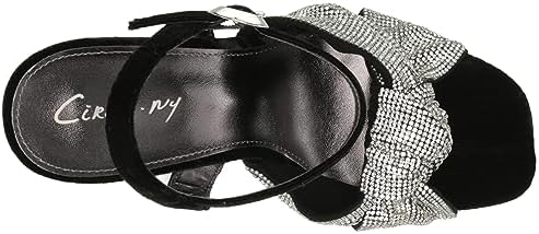 Circus NY by Sam Edelman Women's Audrea Heeled Sandal, Black Jewel, 7.5 | Image 4