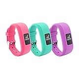 BeneStellar 12 Colors for Garmin Vivofit JR Bands With Secure Watch Clasp Silicone Replacement Bands for Garmin Vivofit JR （for Kids） 
