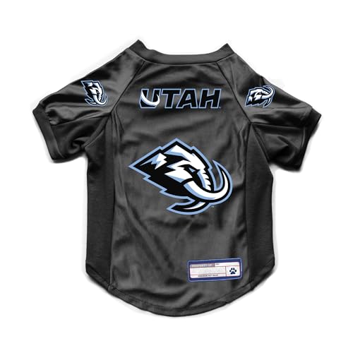 Littlearth NHL Utah Mammoth Pet Stretch Jersey, Medium Team Color
