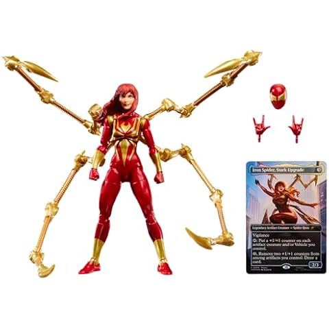Marvel Legends Mary Jane Watson Iron Spider Figure Cover