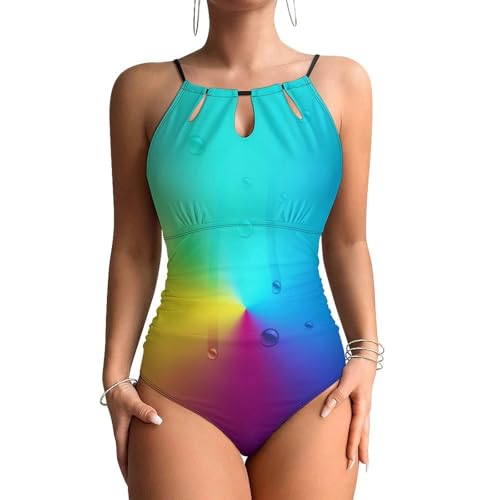 Maillot de bain imprimé coloré pour vos séances de piscine et vacances d'été au soleil