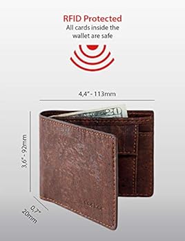 Simaru Portemonnee Geldportemonnee Portmonee Portefeuille Vegan van kurk, Portemonnee met RFID-bescherming, hoogwaardig kurkleer, veganistische portemonnee, zwart, One size, Casual