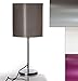 Produktbild Hochwertige Tischlampe (Grau), Stehlampe, IP44 für Innen & Außen, Badezimmer & Sauna, oder einfach als schönes Wohnaccessoire!!Ca. 52 cm Höhe, Ø 24 cm. Tischleuchte, Standleuchte, Stehlampe