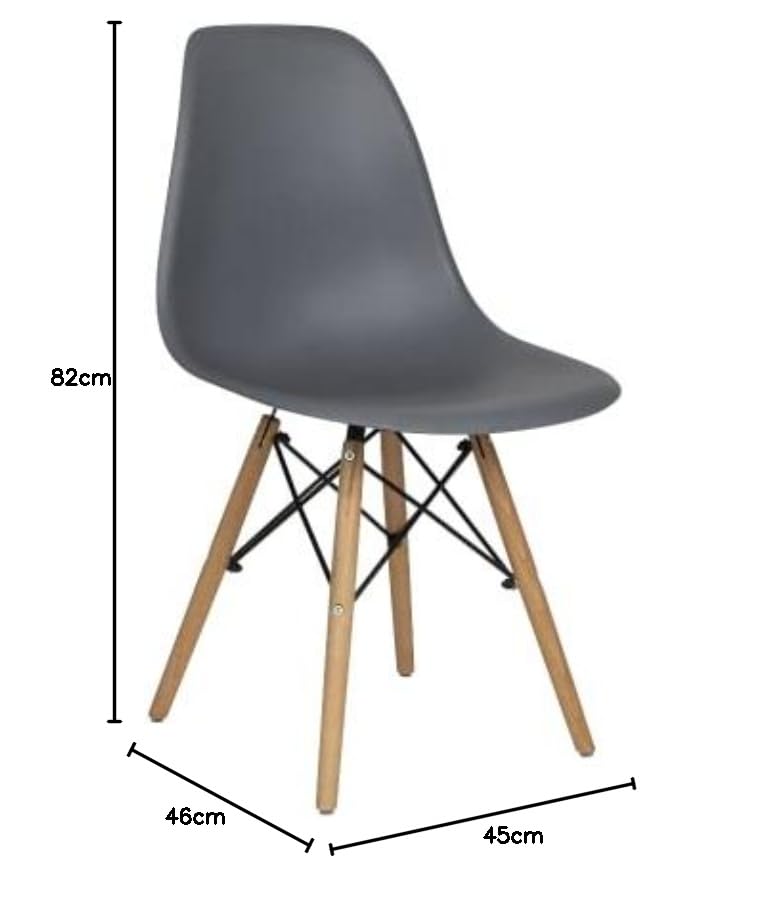 Mejores comprativas On-line Silla eames gris disponible en línea para comprar. 14 Imagen adicional