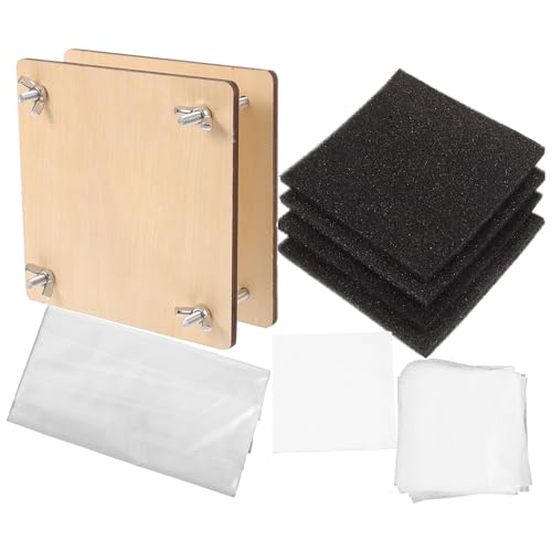 Kit presse à fleurs en bois, cadeau créatif pour enfant