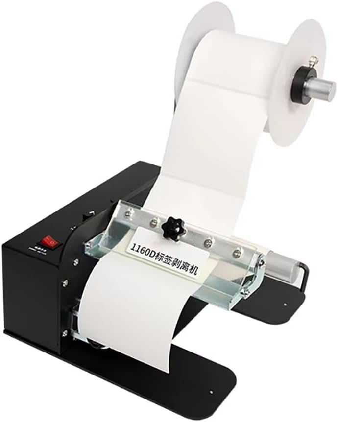 Automatic Label Dispenser, Self-Adhesive Sticker Separator with Peel & Present Function for Logistics, Packaging & E-commerce Applications 1160D