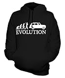  Candymix Taxi De Londres Évolution Unisexe Sweat Pull à Capuche Homme Femme, Taille Small, Couleur Noir