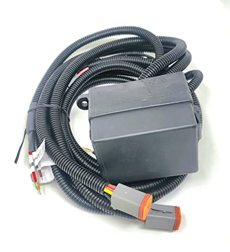 Abrams Módulo de relé de arnés de cableado de luz para vehículos CANBUS, polaridad negativa, puede ser para otras marcas de luces quitanieves