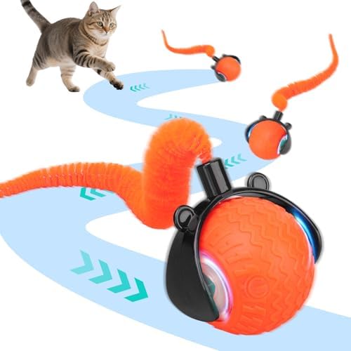 Juguete Interactivo Pelota para Gato, Juguete Eléctrico Pelota pa...