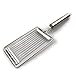 Kerafactum Tomatenmesser Tomaten Messer Tomatenschneider Obstschneider Mozarella Eierschneider Tomato Slicer Käseschneider aus Edelstahl schneidet Eier Küchenhelfer mit gezahnter Klinge Fester Griff