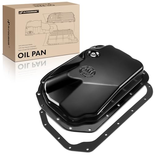 Image of A-Premium Transmission Oil Pan with Gasket Compatible with Chevrolet | for Chevy Silverado 1500 2500 3500, Tahoe, Suburban, Express & GMC Sierra, Yukon, Savana, C1500, C2500 & Cadillac Escalade
