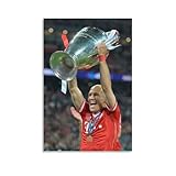 arjen robben bayern Fertig zum Einrahmen oder Aufhängen an der Wand mit Posterhalterungen, Clips, Reißzwecken oder Reißnägeln.