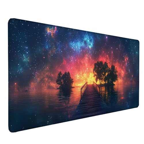Tapis de souris XXL pour éviter le glissement et protéger le bureau des rayures au quotidien