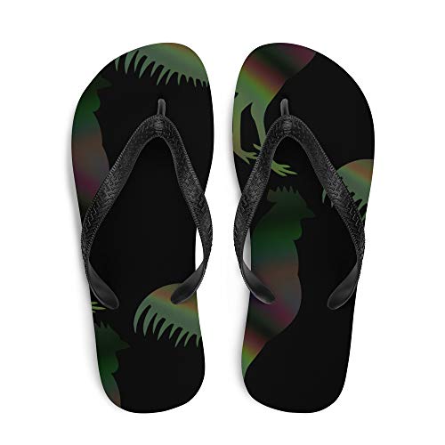 Rooster Bird Farm Animal (377) Flip-Flops