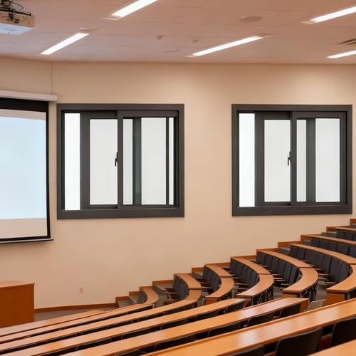 Ventana corredera ajustable para dormitorio y sala de estar con cierre facil 3