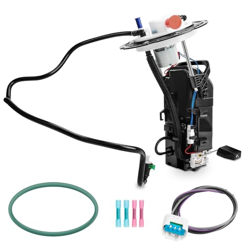 Electric Fuel Pump Assembly w/Level Sensor Compatible with 2004 2005 2006 2007 2008 Chevy Malibu, Pontiac G6, Saturn Aura (2.4L 3.5L 3.6L 3.9L), Replaces E3591M by OGATOO - Used condition - US$66.86