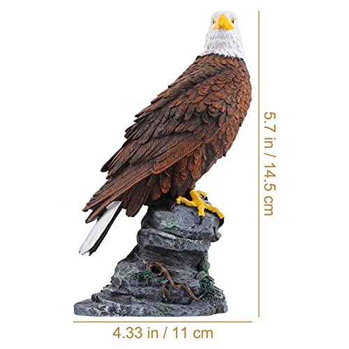 Besportble Eagle Statue Outdoor Eagle Figurines Yard Art Sculpture Bird Deterrent Garden Animal Statues For Garden Lawn Patio Living Room Decoration #TOP6