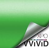 Matte Lime Green Car Wrap Vinyl Roll with Air Release 3mil-VViViD8 (3ft x 5ft)