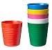 Produktbild Ikea Becher Kalas 304.212.97 Kinderbecher-Set, BPA-frei, mehrfarbig, 6-teilig
