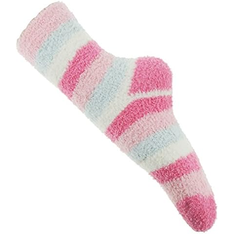 Glamour Girlz Fuchsia Blue Feather Bed Socks Cover