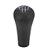 Manual Gear Shift Knob, Car Gear Shifter Knob Stick Head Lever for BMW 1 3 5 7 Series E81 E82 E87 E90 E91 E92 E60 E61 E63 E84 E53 E28 E30 E34 E36 ((5 speed))
