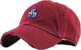 KBSV-044 BUR Spaceship Vintage Dad Hat Baseball Cap Polo Style Adjustable