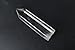HongJinTian 6 Sided Prism Style Clear Natural Quartz Crystal One Terminated Point Wand Large Approx .3Inches (+/-5mm)