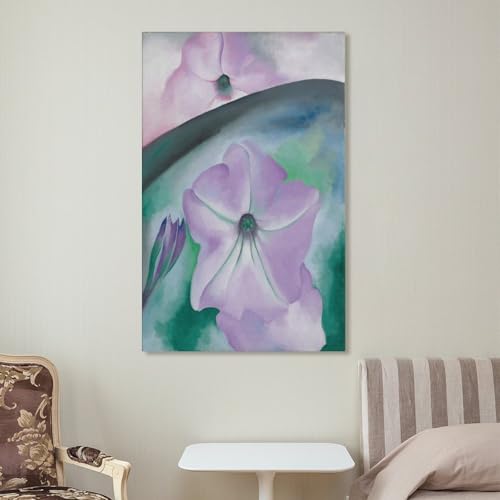Impression sur toile Pétunia n° 2 Georgia O'Keeffe 1924 haute définition