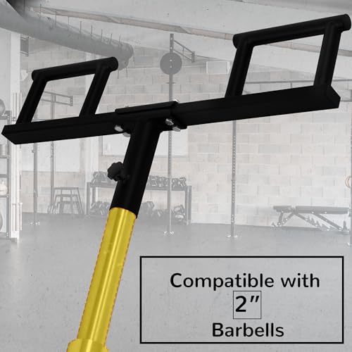 Fitvids Viking Press Landmine Handle Landmine Attachment Fits 2-Inch Olympic Barbell Heavy Duty Steel Black by Fitvids - Image 4