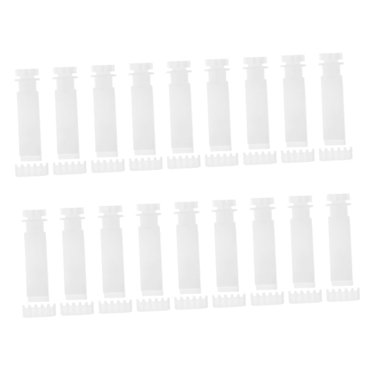 OSOLADY 18sets Vertical Blind Repair Stems Replacement Parts for Vertical Blinds for Broken Window Shades Fit