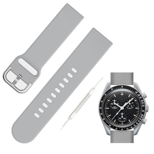 [Jumpsunfun] 20mm VRvoh for Swatch×OMEGA Speedmaster MoonSwatch XEHb`ƃIKxg Quick Release Ht O[