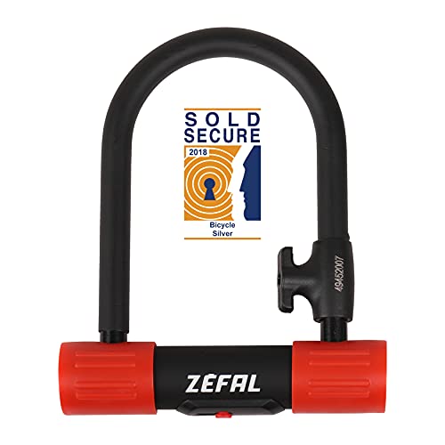 ZEFAL, Lucchetto Bici a U Unisex, Nero, K-Traz U13...
