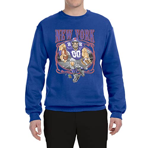 Wild Bobby NY Fan | NYG Fantasy Football Sports Unisex Crewneck Sweatshirt3