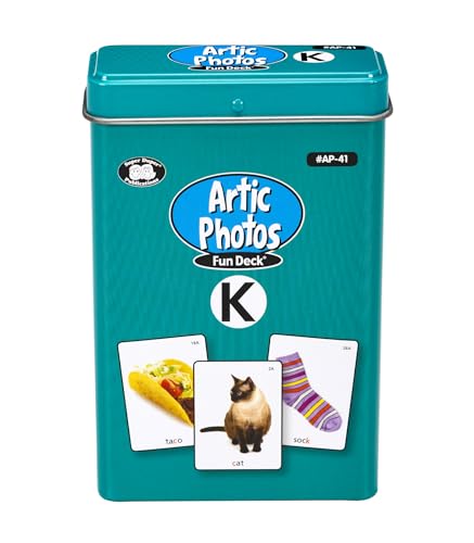 Super Duper Publications | Articulation Photos K Sound Fun Deck Flash Cards | Educational Learning Resource for Children