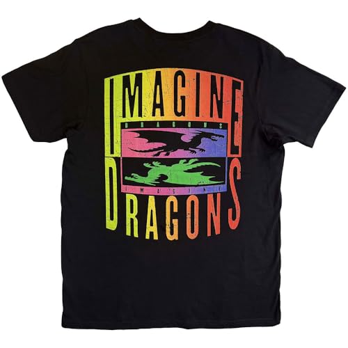 Imagine Dragons Double Dragons Pocket T Shirt Size M