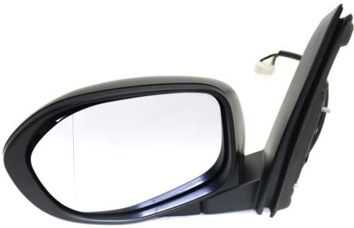 Left Side Mirror For ODYSSEY 14-16, Power Heated, Manual Folding Exterior Mirror, PTM, Black Textured Rear View Mirror – Exc. Touring Models – HO1320278