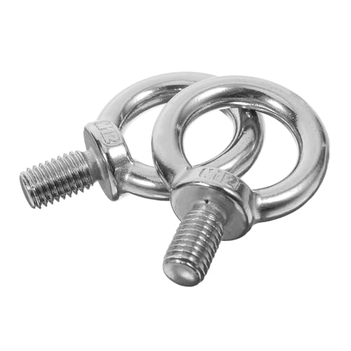 OSALADI 2piezas Perno De Roscado De Alta Resistencia Acero Inoxidable Adecuado Para Tornillo Palomilla Anillo De Elevación